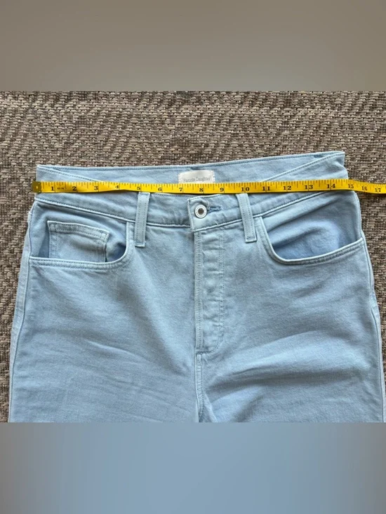 Favorite Daughter The Masha Coastal Jeans Light Blue Womens Size 28 Wide Leg - Picture 2 of 12